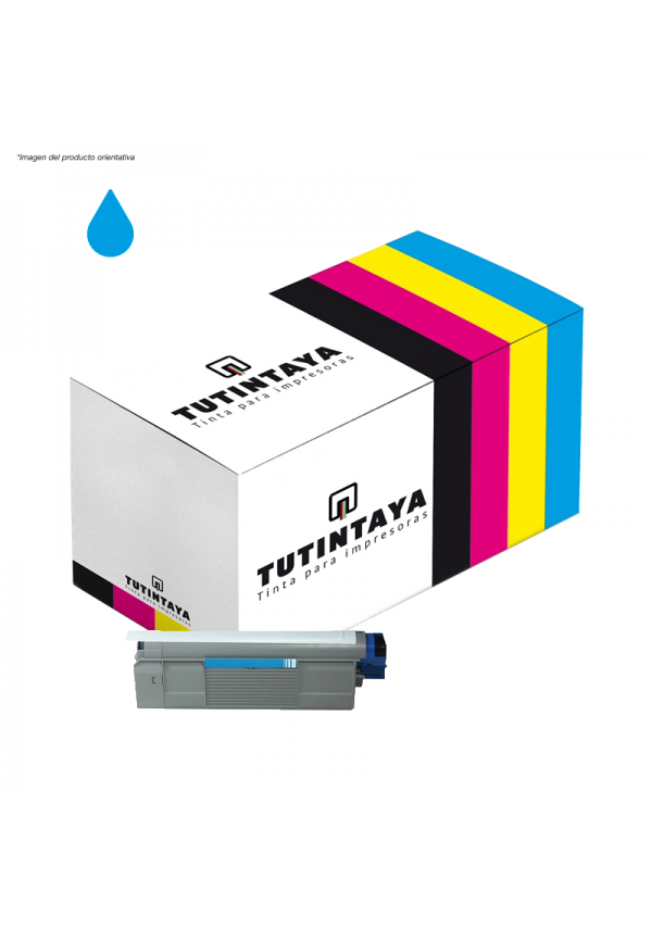 Toner Alternativo Oki C610 Cyan