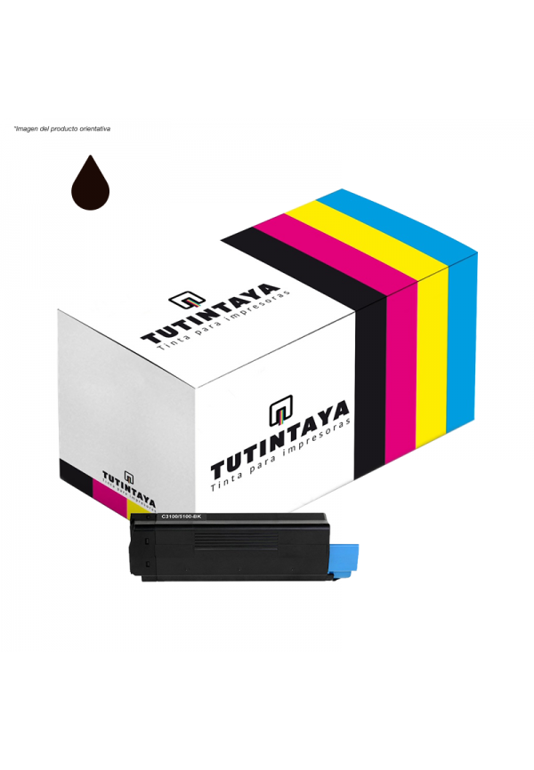 Toner Alternativo Oki C3100/C3200/C5100/C5250/C5300/C5400/C5420 Negro