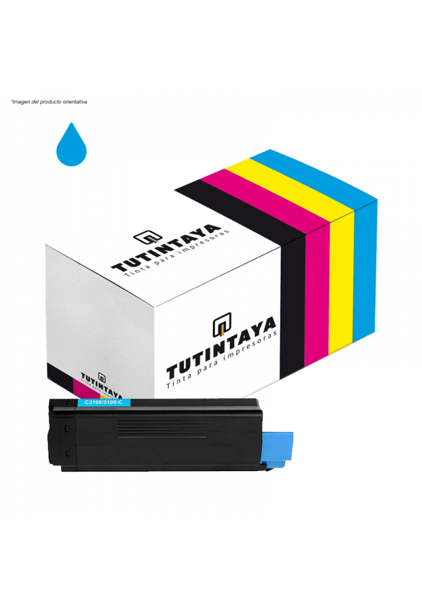 Toner Alternativo Oki C3100/C3200/C5100/C5250/C5300/C5400/C5420 Cyan