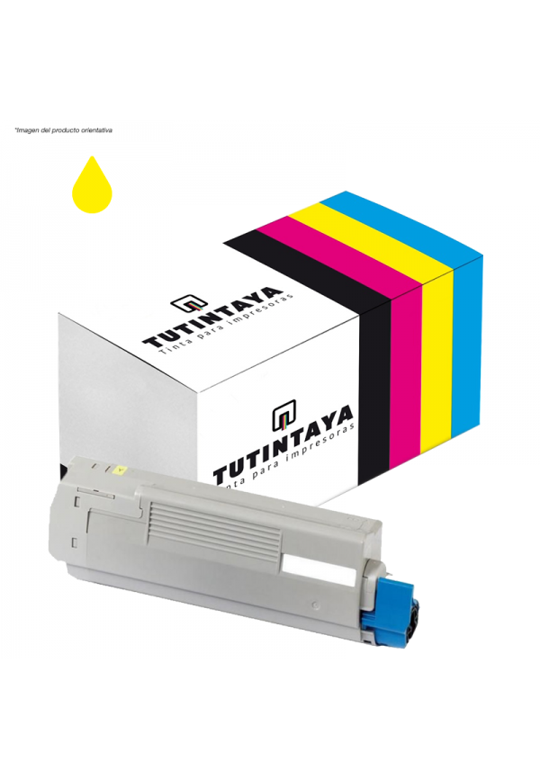 Toner Alternativo Oki ES5460/ ES2232/ ES2632 Amarillo