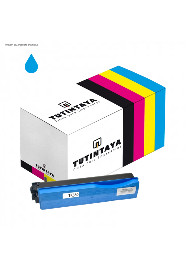 Toner Alternativo Kyocera TK-560 Cyan