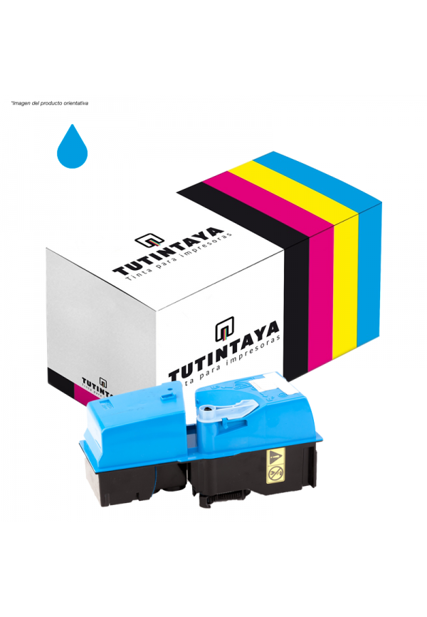 Toner Alternativo Kyocera TK825C Cyan