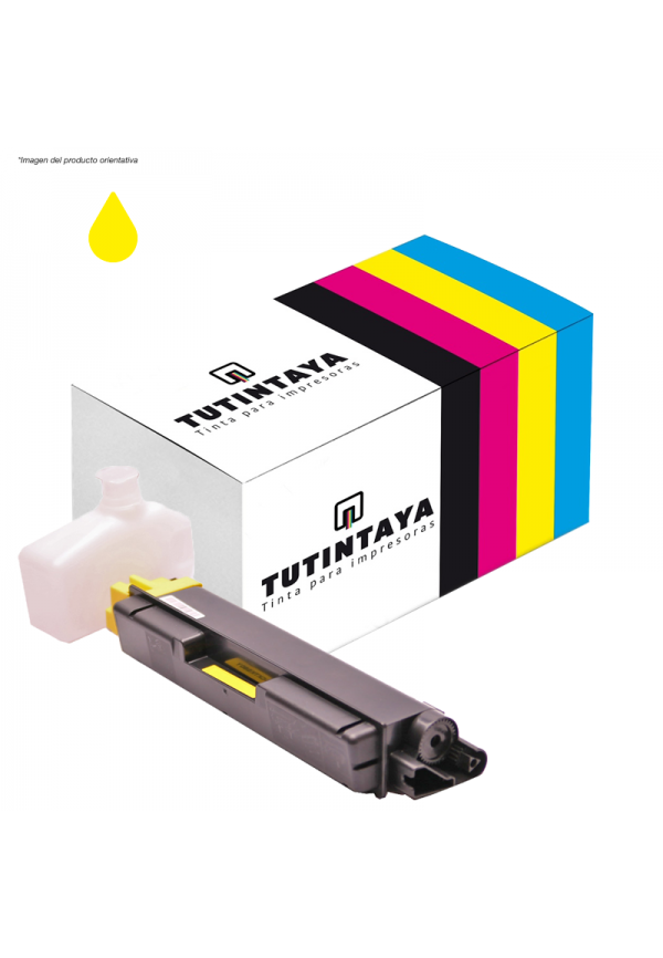 Toner Alternativo Kyocera TK580Y Amarillo