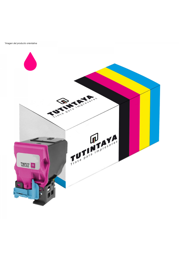 Toner Alternativo Konica Minolta TNP-27 Magenta