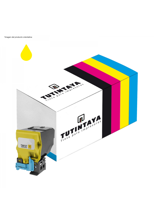 Toner Alternativo Konica Minolta TNP-27 Amarillo